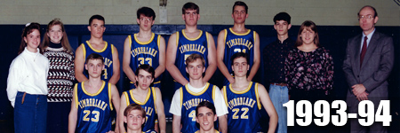 1993-94 Tornadoes team photo